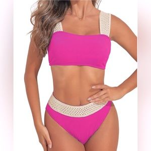 Wide Strap Bikini Set